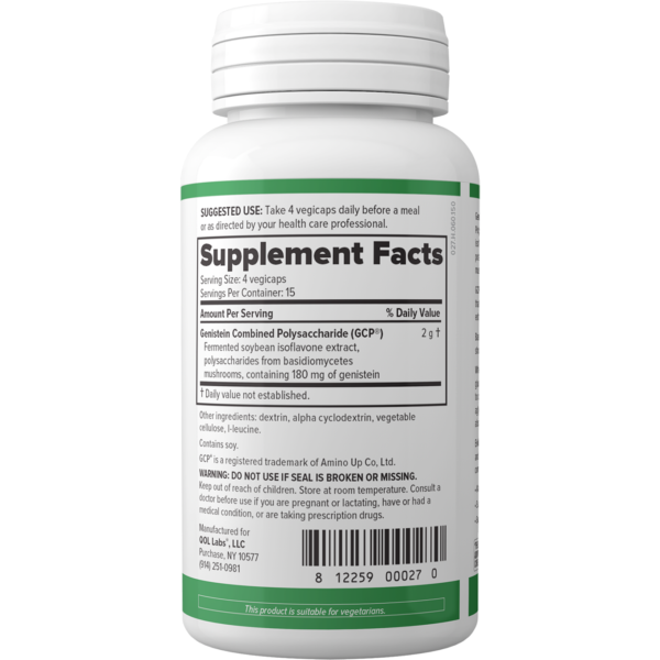 GeniKinoko 500 mg 60 vcaps by QOL Labs - Image 2