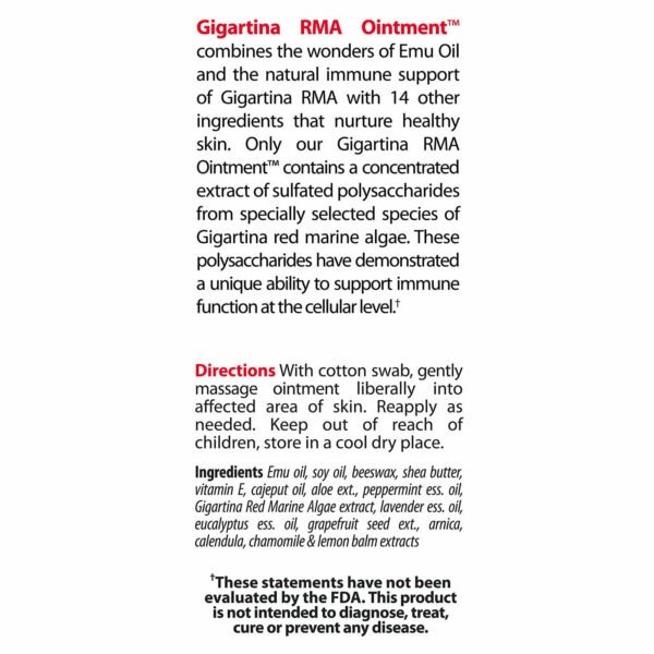 Gigartina Red Marine Algae Ointment by Vibrant Health - Image 2