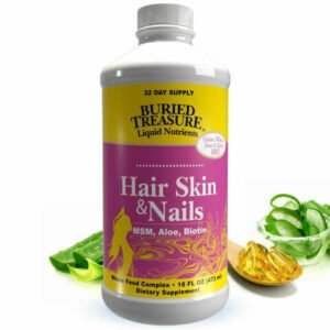 Hair Skin & Nails 16 fl oz by Buried Treasure
