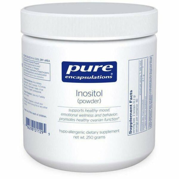 Inositol (powder) 250 gms by Pure Encapsulations