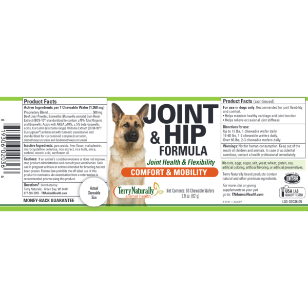 Joint & Hip Formula 60 chews by Terry Naturally - Image 2