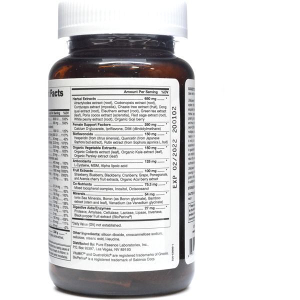 LifeEssence Women Multivitamin 120 tabs by Pure Essence - Image 3