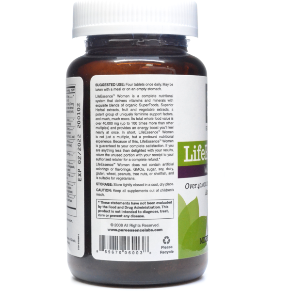 LifeEssence Women Multivitamin 120 tabs by Pure Essence - Image 5