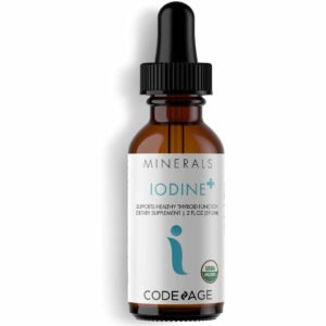 Liquid Iodine USDA Organic 2 fl oz by CodeAge