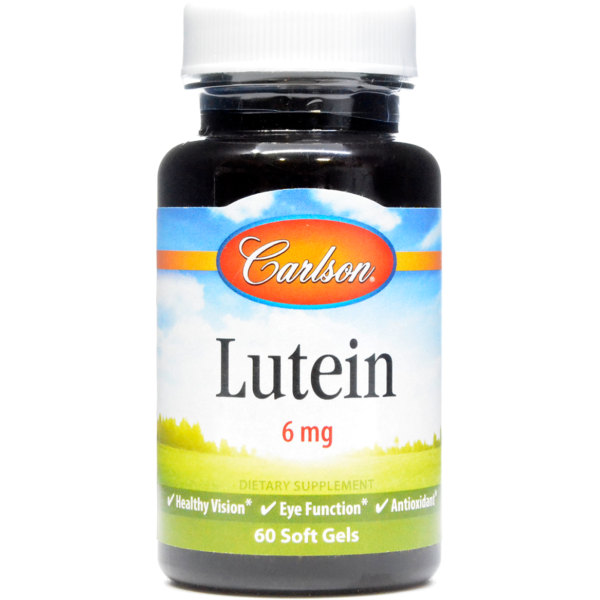Lutein 6 mg 60 gels by Carlson Labs