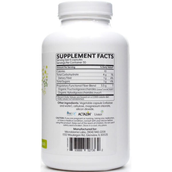 MegaPre Dairy Free 180 caps by Microbiome Labs - Image 2