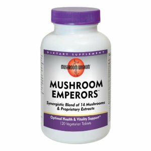 Mushroom Emperors 120 vegtabs by Mushroom Wisdom, Inc.