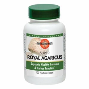Super Royal Agaricus 120 vegtabs by Mushroom Wisdom, Inc.