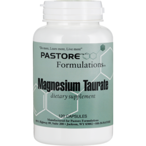 Magnesium Taurate 120 caps by Pastore Formulations