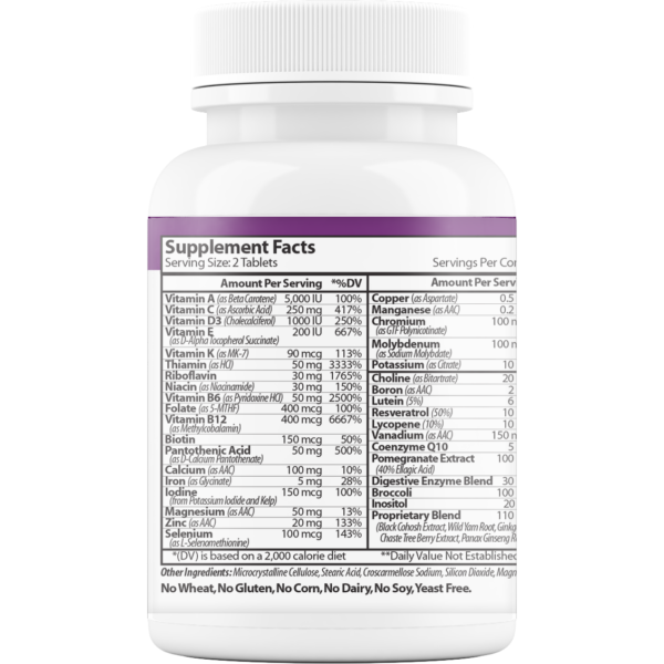 MultiWomen's w/Digestive Enzymes 60 tabs by Vinco - Image 3