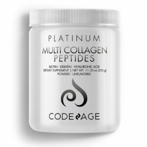 Multi Collagen Powder Platinum 11.5 oz by CodeAge