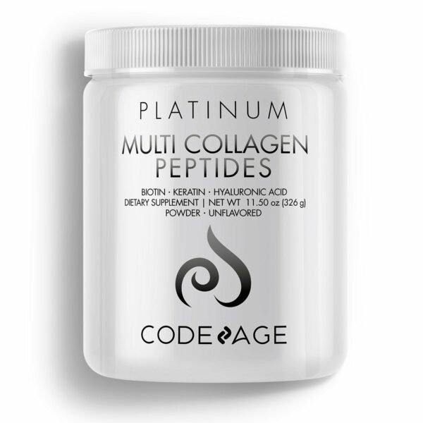 Multi Collagen Powder Platinum 11.5 oz by CodeAge