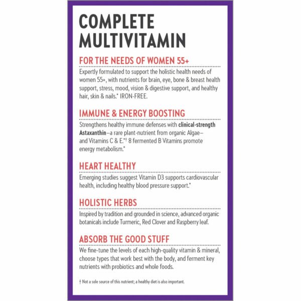 Every Woman's One Daily 55+ Multivitamin by New Chapter - Image 5