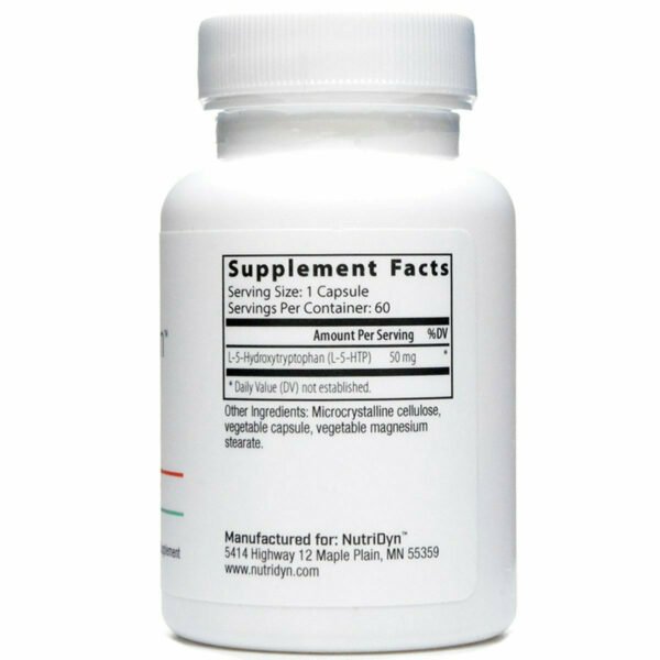 5-HTP 60 Caps by Nutri-Dyn - Image 2