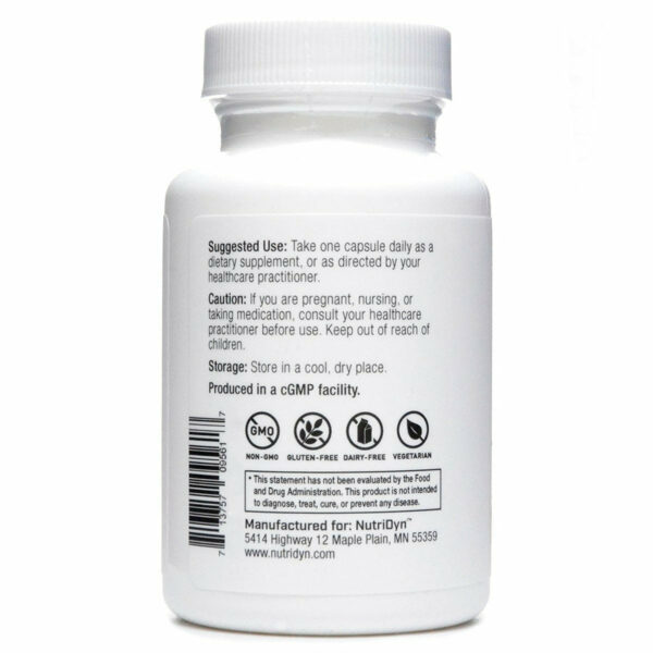 DHEA 90 Capsules by Nutri-Dyn - Image 3