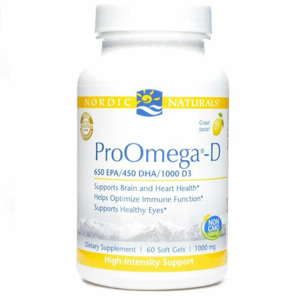 ProOmega-D Lemon 1000 mg by Nordic Naturals
