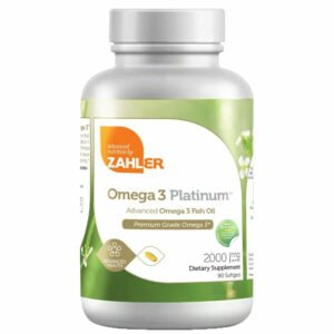 Omega 3 Platinum 90 softgels by Zahler