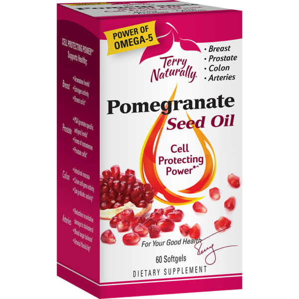 Pomegranate Seed Oil 60 softgels by Terry Naturally