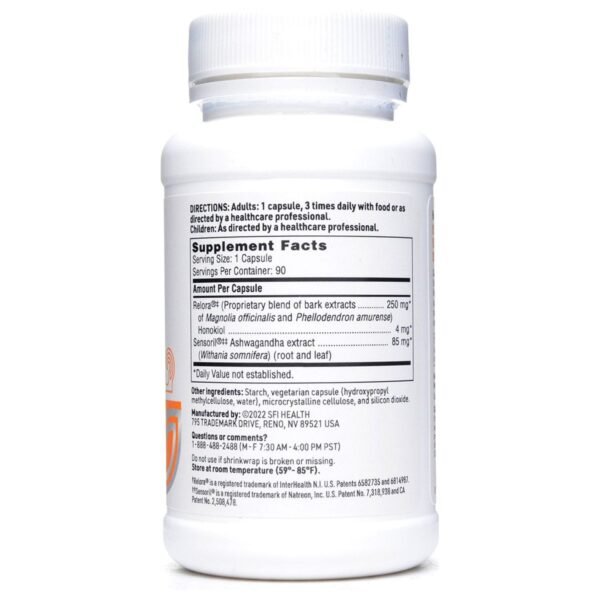 Calm Support 90 vcaps by Klaire Labs/SFI Health - Image 2
