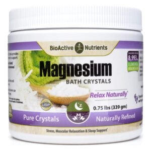 Magnesium Bath Crystals .75 lbs by BioActive Nutrients