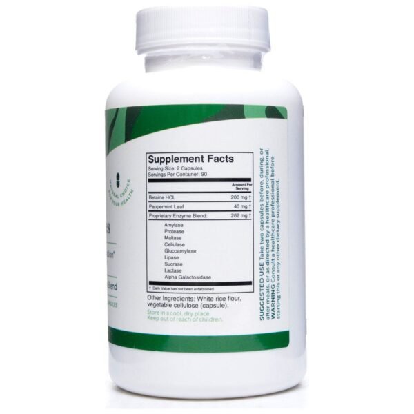 Digestive Enzymes 180 veg caps by BioActive Nutrients - Image 2