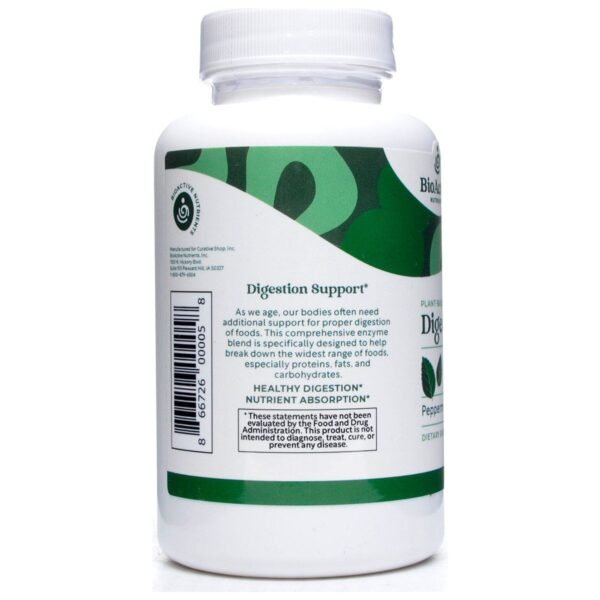 Digestive Enzymes 180 veg caps by BioActive Nutrients - Image 3