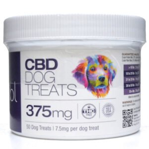 CBD Dog Treats 375 mg THC Free (7.5 mg/50 count) by Kuribl