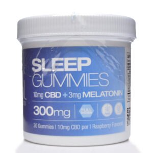 Sleep Gummies CBD + Melatonin 300 mg Full Spectrum (10 mg/30 count) by Kuribl