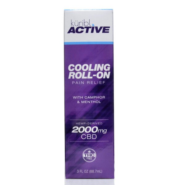 Kuribl Active Cooling Roll-On 2000 mg CBD - Image 2