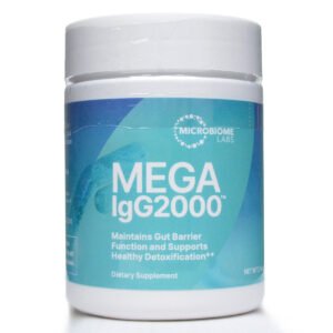 Mega IgG2000 Powder 2.1 oz. by Microbiome Labs