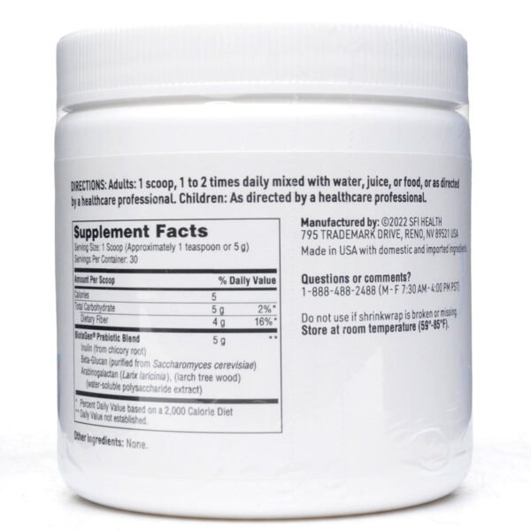 Ther-Biotic BiotaGen Powder 150 g (30 Servings) by Klaire Labs/SFI Health - Image 2