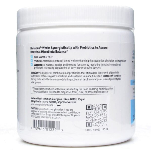 Ther-Biotic BiotaGen Powder 150 g (30 Servings) by Klaire Labs/SFI Health - Image 3