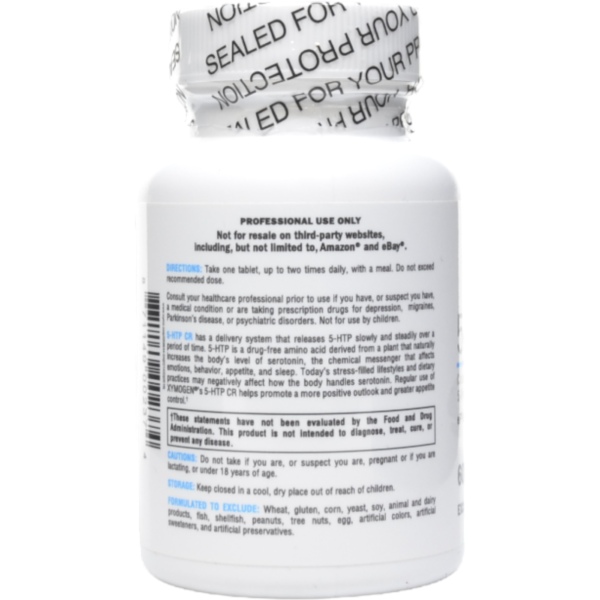 5-HTP CR 60 Tablets by Xymogen - Image 3