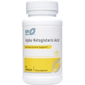 Alpha-Ketoglutaric Acid 300 mg 60 vcaps by Klaire Labs/SFI Health