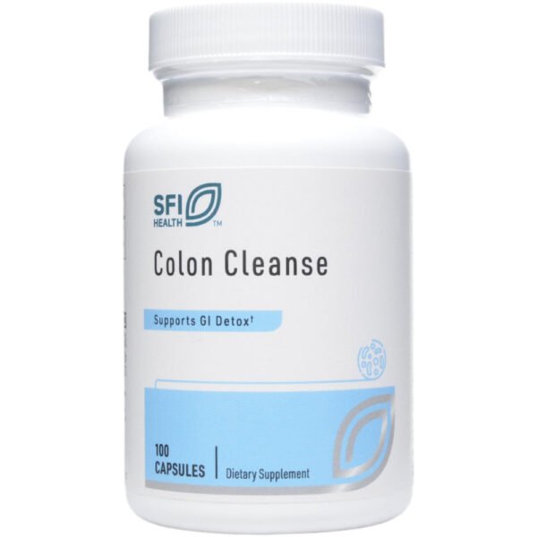 Colon Cleanse 100 capsules by Klaire Labs/SFI Health