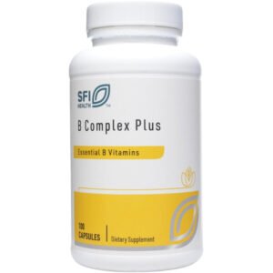 B-Complex Plus 100 vcaps by Klaire Labs/SFI Health