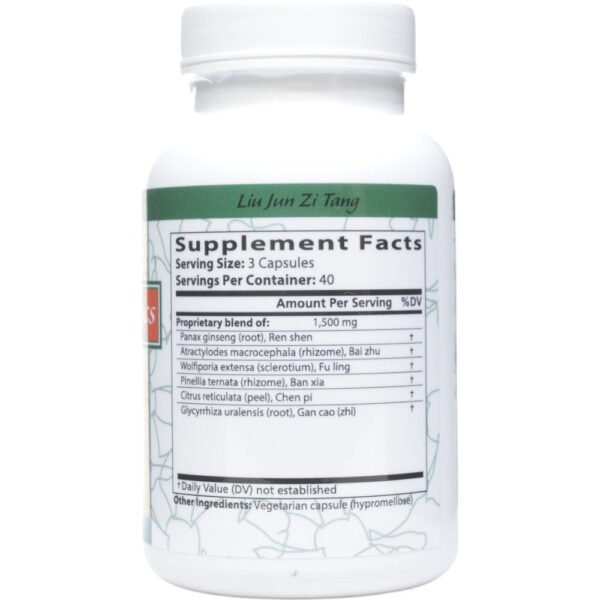 Liu Jun Zi Tang 120 capsules by Blue Poppy - Image 2