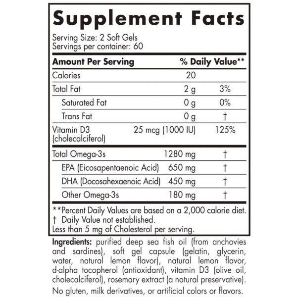 ProOmega-D Lemon 1000 mg by Nordic Naturals - Image 5