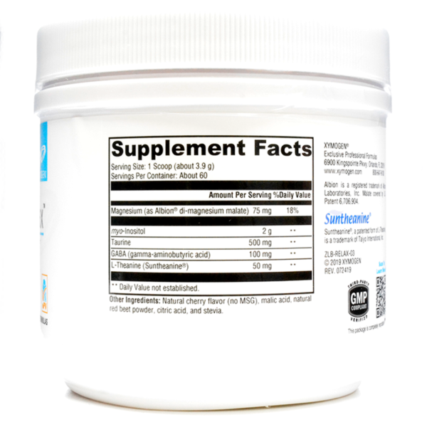 RelaxMax 60 Servings by Xymogen - Image 2