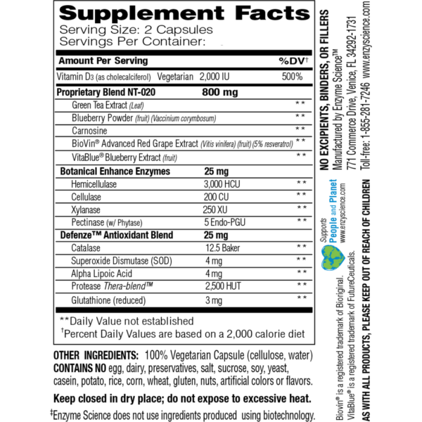 Stem Xcell Pro 60 Capsules By Enzyme Science - Image 2
