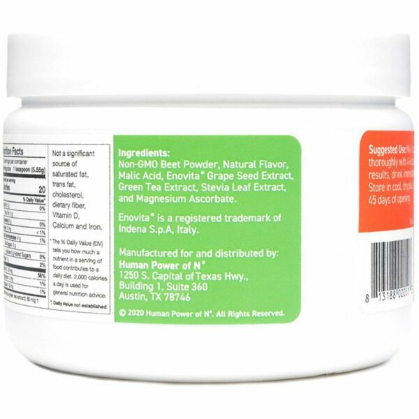 SuperBeets Energy Plus  5.3 oz (30 Servings) by HumanN - Image 3