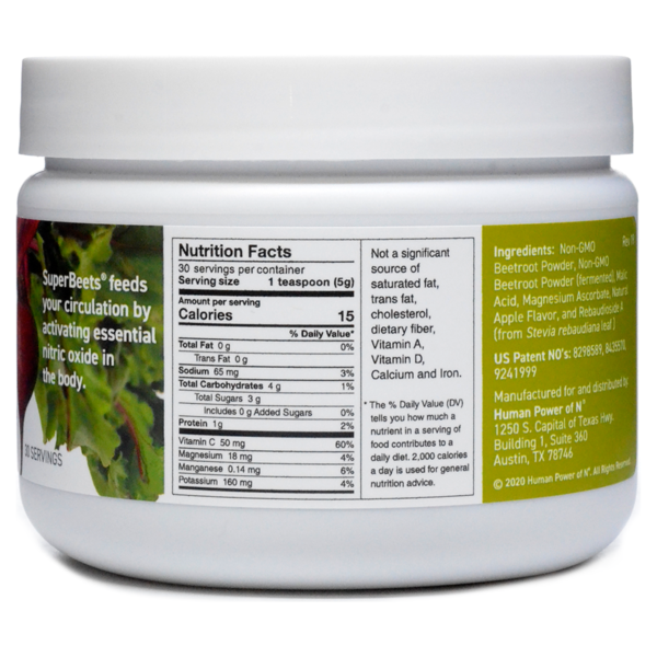 SuperBeets 5.3 oz (30 Servings) by HumanN - Image 7