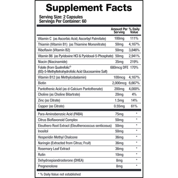 Support Adrenals 120 caps by BioMatrix - Image 2