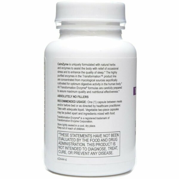 CalmZyme 100 caps by Transformation Enzyme - Image 3