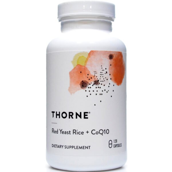Red Yeast Rice + CoQ10 120 Capsules by Thorne Research