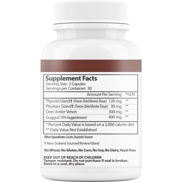 Thyroid Pituitary Plus 60 caps by Vinco - Image 3