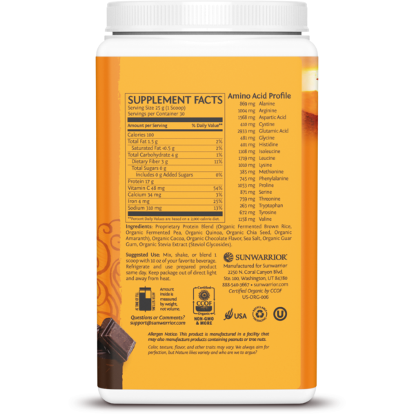 Protein Classic Plus 30 servings by Sunwarrior - Image 4