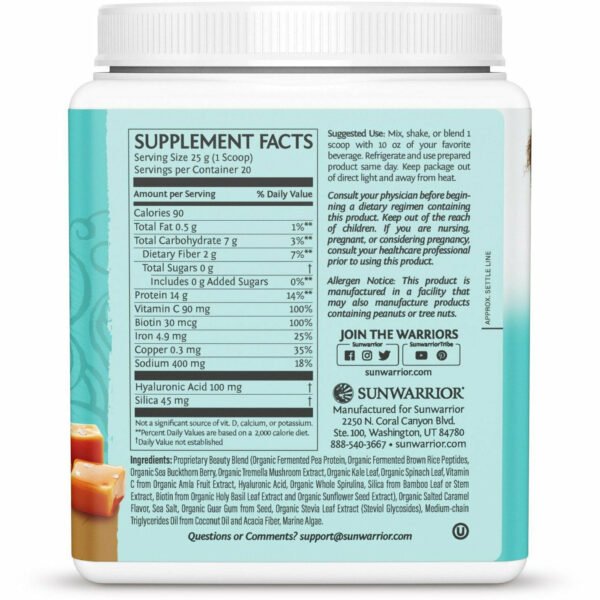 Collagen Plant Based 20 servings By Sunwarrior - Image 6