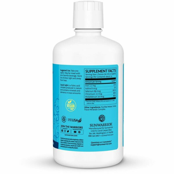Liquid Light 32 oz By Sunwarrior - Image 3