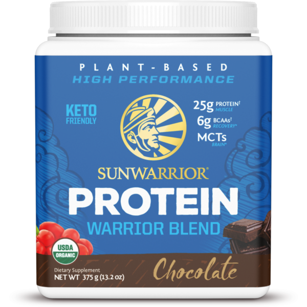 Protein Warrior Blend Chocolate by Sunwarrior